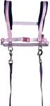 HKM Funny Horses Hearts Pferdegeschirr Rosa/Dunkelblau Einheitsgr&ouml;&szlig;e