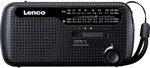 Lenco MCR-113BK Notfallradio mit Kurbel, Solar, Powerbank, FM/KG Radio,...