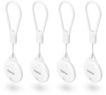 Schl&uuml;sselfinder, Item Finder f. Apple Wo ist-App, Bluetooth&reg;, Wei&szlig;, 4 St.