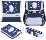 herlitz Schulranzen Set 4-teilig Loop 17 L Ergonomischer Tornister mit geringem