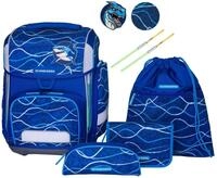 Schneiders Schulranzen Ergolite Set 9-teilig Blue Vibes blau