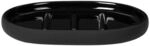 blomus Seifenschale SONO | Keramik | Farbe Black | 13L x 10B cm