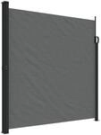 vidaXL Seitenmarkise Ausziehbar Anthrazit 200x600 cm