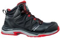 ALBATROS ULTRATRAIL BLACK MID Sicherheitsschuh schwarz-rot Gr. 39