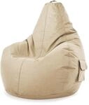 Green Bean Sitzsack mit R&uuml;ckenlehne 80x70x90cm - Gaming Chair mit 230L F&uuml;llung
