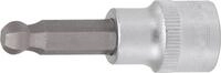 KS Tools 917.2444 1/4" Bit-Stecknuss Innensechskant mit Kugelkopf, 4 mm