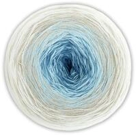 Bobbel mit Anleitung, Farbverlaufsgarn 4-f&auml;dig, 200g, 800m, Woolly Hugs Bobbel
