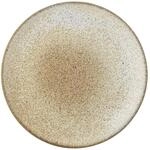 Bloomingville Paula Teller, Natur, Steingut, D20xH1,5 cm