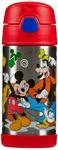 THERMOS kids FUNTAINER Disney Thermoflasche 0,35 l, mit Strohhalm, Mickey