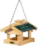 dobar&reg; Select. Vogelhaus Thule mit Schindeldach - Vogelfutterstation zum Aufh&auml;ngen