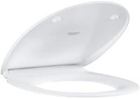 GROHE Bau Keramik WC-Sitz mit Soft Close Slim 39898000, alpinwei&szlig;