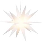 vidaXL Weihnachtslicht mit LED, faltbar, Weihnachtssternbeleuchtung, h&auml;ngend,