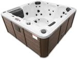 CANADIAN SPA CO. Winnipeg UV Hot Tub Outdoor Winterfest, 6 Personen Hot Tub mit LED