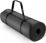 TRESKO&reg; Yogamatte Rutschfest & Gepolstert mit Tragegurt 185x60 & 190x100 cm