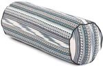 Bodhi Yoga Bolster &Oslash; 23 cm | Ethno Collection | Runde Yogarolle aus 100% Baumwolle 