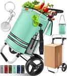 KESSER&reg; Einkaufstrolley klappbar mit 56L Kapazit&auml;t und belastbar bis 50kg |...