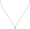 CHRIST Damen-Kette 925er Silber, recycelt Zirkonia