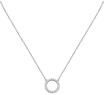CHRIST Damen-Kette 925er Silber, recycelt Zirkonia