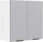 VCM K&uuml;chenschrank 60x31x60 cm 2 T&uuml;ren 2 F&auml;cher Wandschrank Wandmontage 
