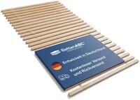 Betten-ABC Rollrost Madera XXL - 70x200 cm - hergestellt aus massivem Buchenholz -