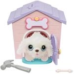 Little Live Pets Spielset mit Pl&uuml;schwelpe & Hundeh&uuml;tte. &Uuml;berraschende Enth&uuml;llung!