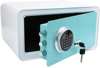 Olymp Tresor GOsafe 210FP wei&szlig;/blau mit Fingerprint