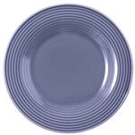 Seltmann Weiden [DL] Beat Brotteller rund 17 cm rund mit Relief Fliederblau...