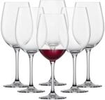 SCHOTT ZWIESEL Bordeaux Rotweinglas Classico (6er-Set), klassische Bordeauxgl&auml;ser
