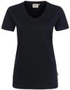 HAKRO Damen Damen V-Shirt Mikralinar&reg; T-Shirt