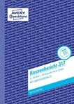 AVERY Zweckform 317 Kassenbericht (A5, 2x50 Blatt, 1 Blatt Blaupapier, retrograde