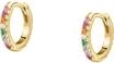 CHRIST Damen-Creolen 925er Silber, recycelt 26 Zirkonia One Size 88841883