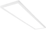 BRILONER - LED Deckenlampe 98cm mit indirektem Licht, 3 cm flach, 36W, 4800lm,