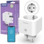 Hama WLAN Steckdose (Smart Plug mit Matter Smart Home, universal, WLAN gesteuerter