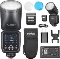 Godox V100 Canon Flash TTL Kamera Flash, 100Ws Blitz f&uuml;r Canon, godox speedlight