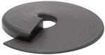 WAGNER T&uuml;rstopper STOP BLACK - Durchmesser &Oslash; 110 x 15 mm, hochwertiger Kunststoff,