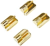 Gardinia Klebehaken f&uuml;r Vitragestangen, 4 St&uuml;ck, Mit Stahlstift, Selbstklebend,