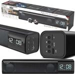 ADLER Uhr Lautsprecher AD 1191, Bluetooth v5.0, 2x5W Stereo Lautsprecherleistung