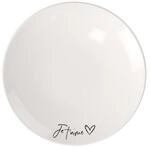 Villeroy & Boch &ndash; Statement Fr&uuml;hst&uuml;cks-/ Dessertteller Wei&szlig;, Schwarz,