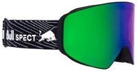 Red Bull Spect Eyewear Herren JAM-02 Ski Goggle, Black/Green Snow, Rose with Green