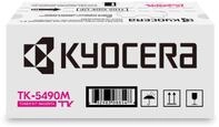 Kyocera TK-5490M Toner Drucker Magenta. Original Tonerkartusche 1T0C22BNL1....