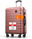 Travely Polycarbonat Koffer Gro&szlig; 67cm L - 60L Innenvolumen - sehr robuster