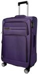 MY TRAVEL BAG Stoff Reisekoffer Trolley Erweiterbar mit Zwillingsrollen...