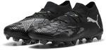 Puma Future 8 Match FG/AG, Unisex Fussballschuh, Puma Black-Puma Silver-Fluo Green,