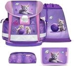 Belmil Classy Schulranzen Set 4 - teilig (403-13/AG/S) (Little Kittens)