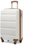 KONO Handgep&auml;ck Koffer & Trolley Klein Hartschalenkoffer aus ABS Reisekoffer mit 4