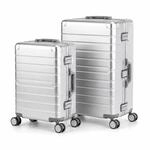 Travelhouse 100% Aluminium Premium Koffer Oslo | Alu-Kofferset 2-teilig: 70/102...