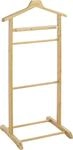 HAKU Herrendiener Bambus natur stummer Diener Bambus - Ma&szlig;e: B 48 x H 97 x T 36 cm,