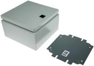Rittal KX Stahl Wandgeh&auml;use RAL 7035, grau IP66, HxBxT 200 mm x 200 mm x 120mm
