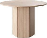 Selsey Esstisch Hexa Rund, Durchmesser 104 cm, Lindberg Eiche | Esszimmertisch,