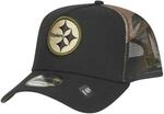 New Era Snapback Trucker Cap - Pittsburgh Steelers Wood camo